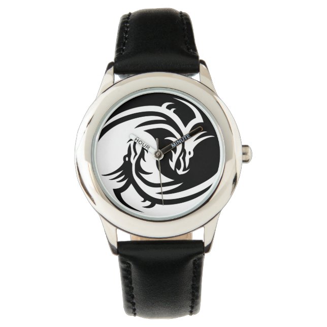 Reloj De Pulsera yin yang dragons watch (Anverso)