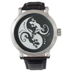 Reloj De Pulsera YIN & YANG Geckos white + tu idea