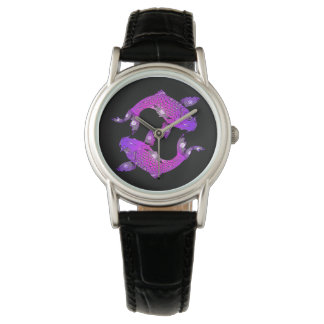 Reloj De Pulsera yin yang koi watch