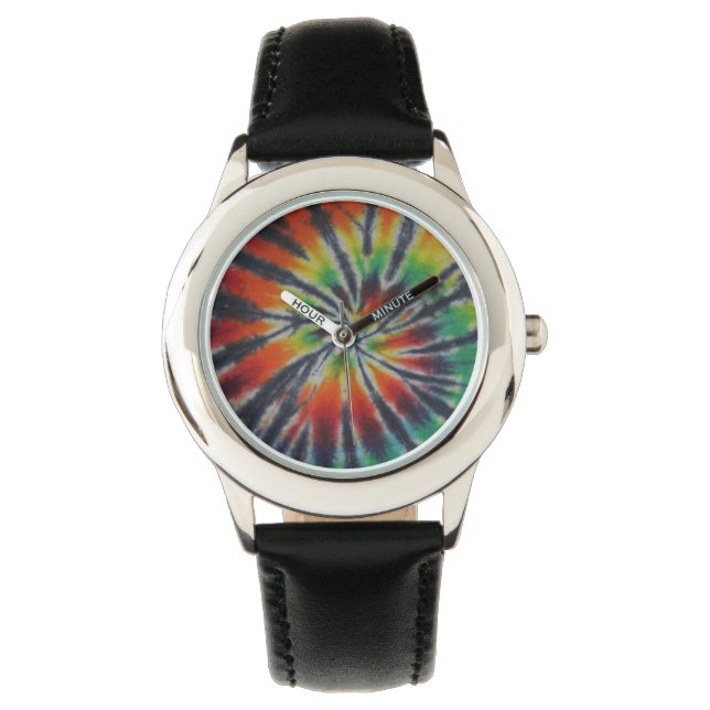 Reloj De Pulsera Yin Yang Tie Dye Watch (Anverso)