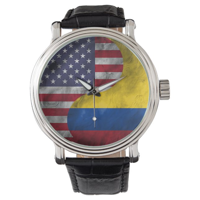 Reloj De Pulsera Yin Yang, un regalo de Boda de doble bandera de lo (Anverso)