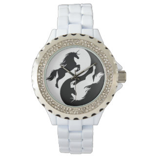 Reloj De Pulsera Yin Yang Unicorn Watch