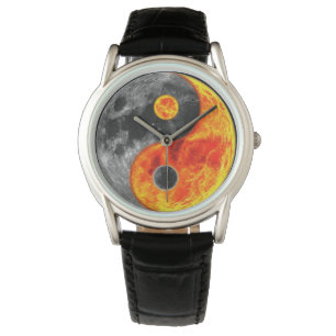 Reloj De Pulsera Yin Yang Watch