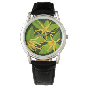Reloj De Pulsera Ylang Ylang Flores exóticas perfumadas