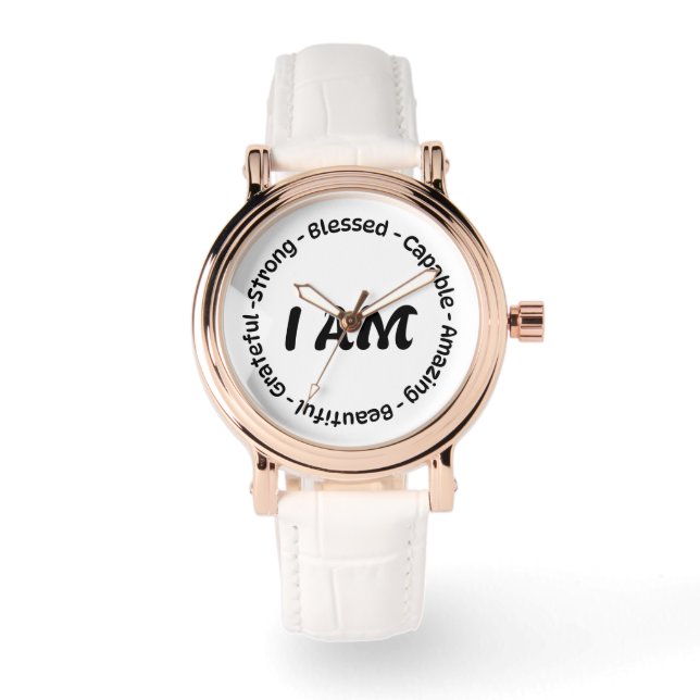 Reloj De Pulsera Yo soy (Anverso)