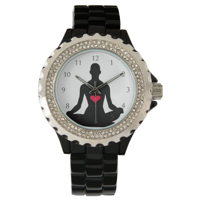 Reloj De Pulsera Yoga con números (Anverso)