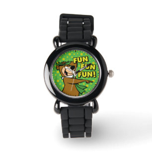 Reloj De Pulsera Yogi Bear Fun Fun Fun