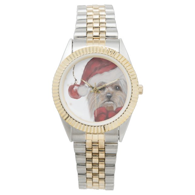 Reloj De Pulsera Yorkie (Anverso)