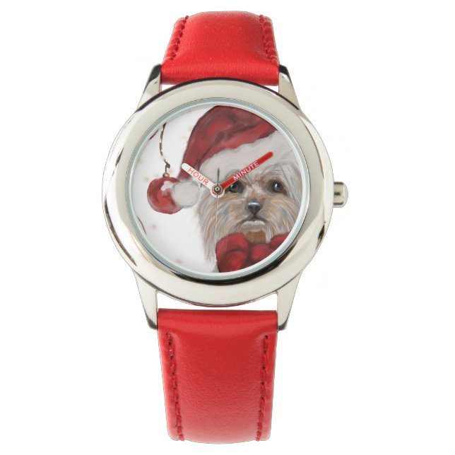 Reloj De Pulsera Yorkie (Anverso)
