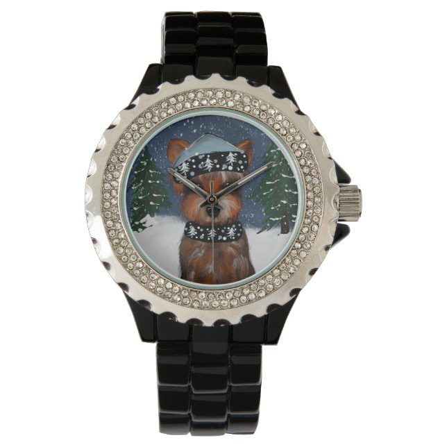 Reloj De Pulsera Yorkie (Anverso)