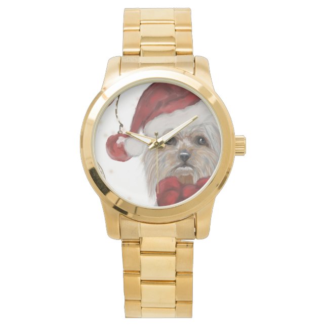 Reloj De Pulsera Yorkie (Anverso)