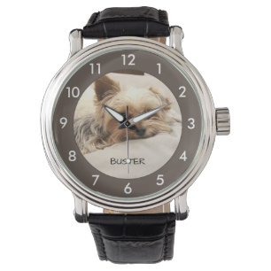 Reloj De Pulsera Yorkie Dog Personalized Watch