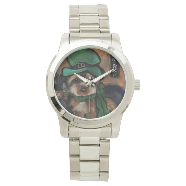 Reloj De Pulsera Yorkie Poo (Anverso)