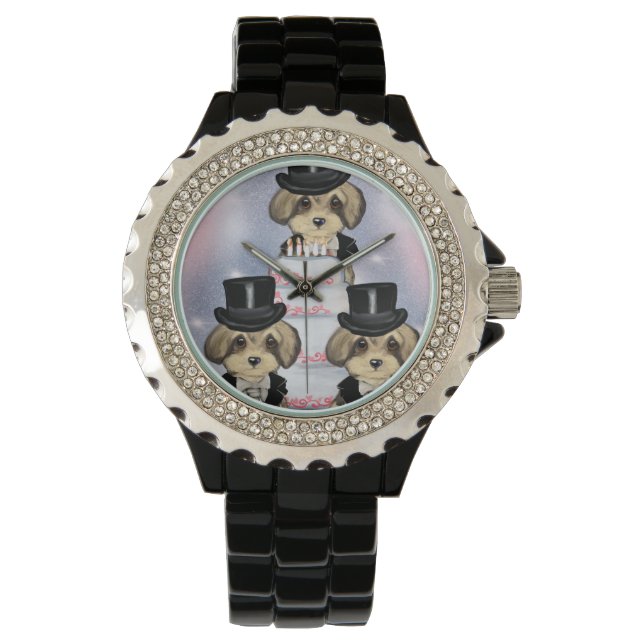 RELOJ DE PULSERA YORKIE POO (Anverso)