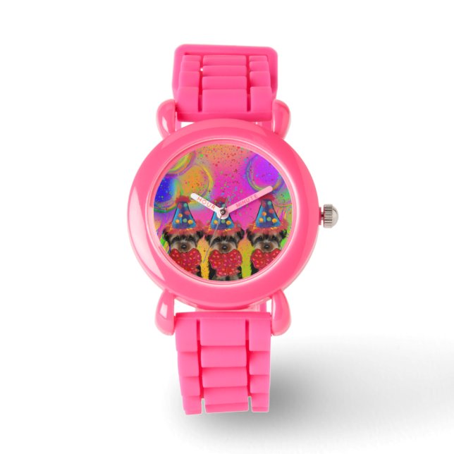 Reloj De Pulsera Yorkie Poo (Anverso)