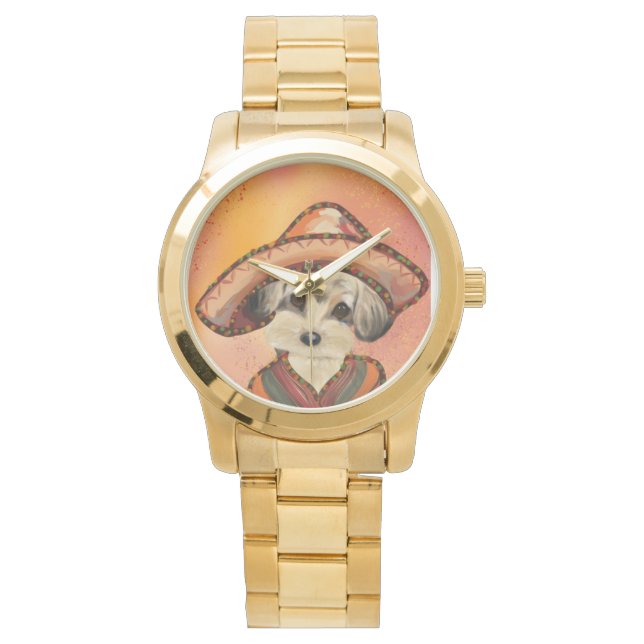 RELOJ DE PULSERA YORKIE POO (Anverso)