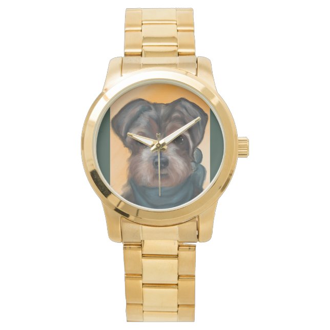 RELOJ DE PULSERA YORKIE POO            (Anverso)