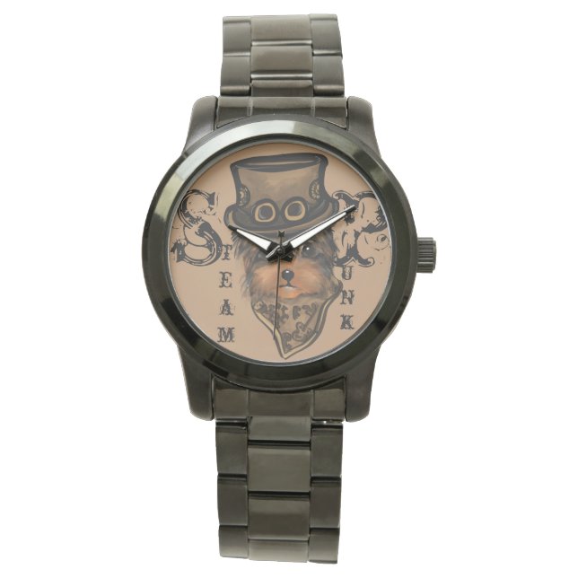 Reloj De Pulsera Yorkie Poo (Anverso)