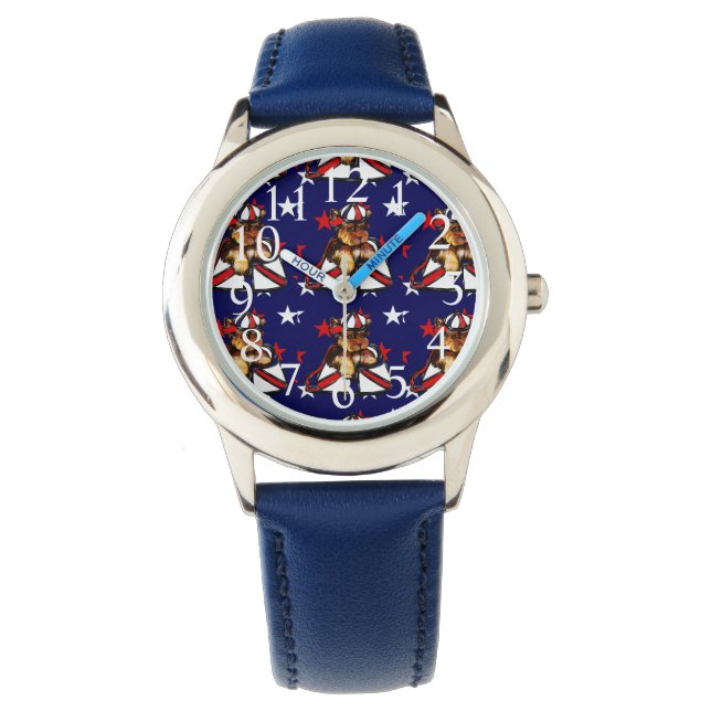 RELOJ DE PULSERA  YORKIE POO (Anverso)