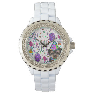 Reloj De Pulsera Yorkie Poo