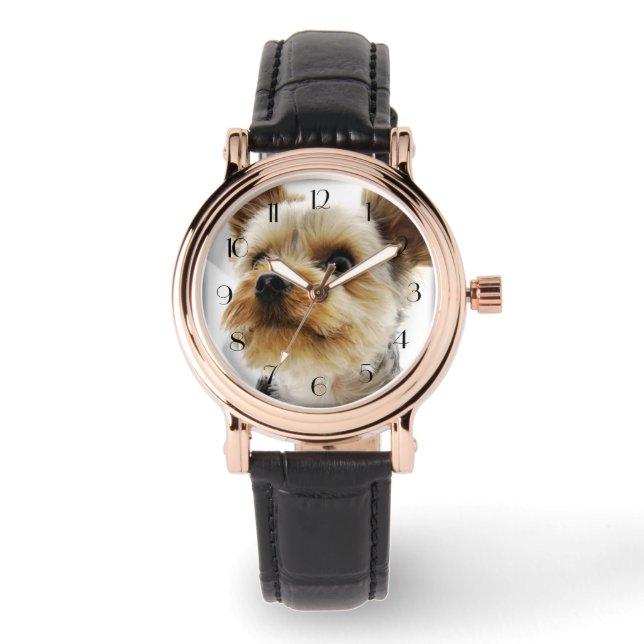Reloj De Pulsera Yorkshire Terrier (Anverso)