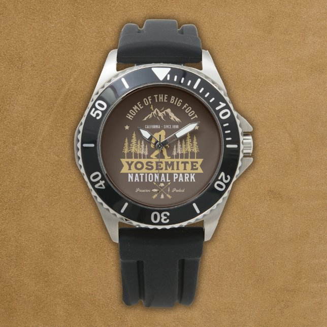 Reloj De Pulsera Yosemite National Park Home of the Big Foot (Subido por el creador)