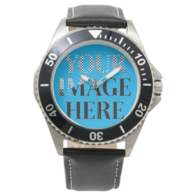 Reloj De Pulsera Your Custom Memory - Personalized Photo Placeholde (Anverso)