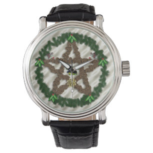 Reloj De Pulsera Yuletide Pentacle