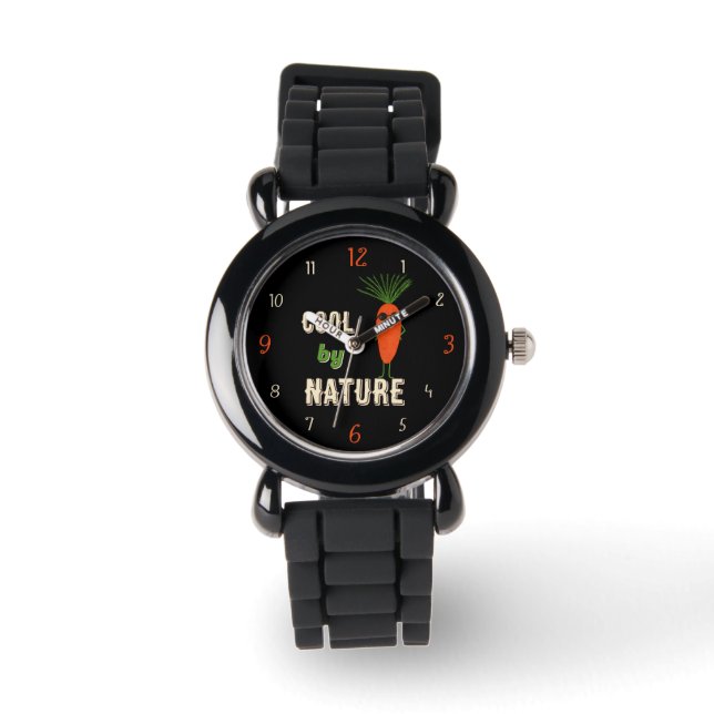 Reloj De Pulsera Zanahoria Cool by Nature (Anverso)