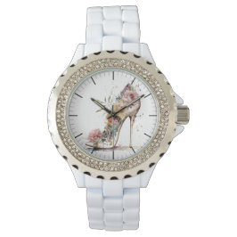 Reloj De Pulsera Zapato floral