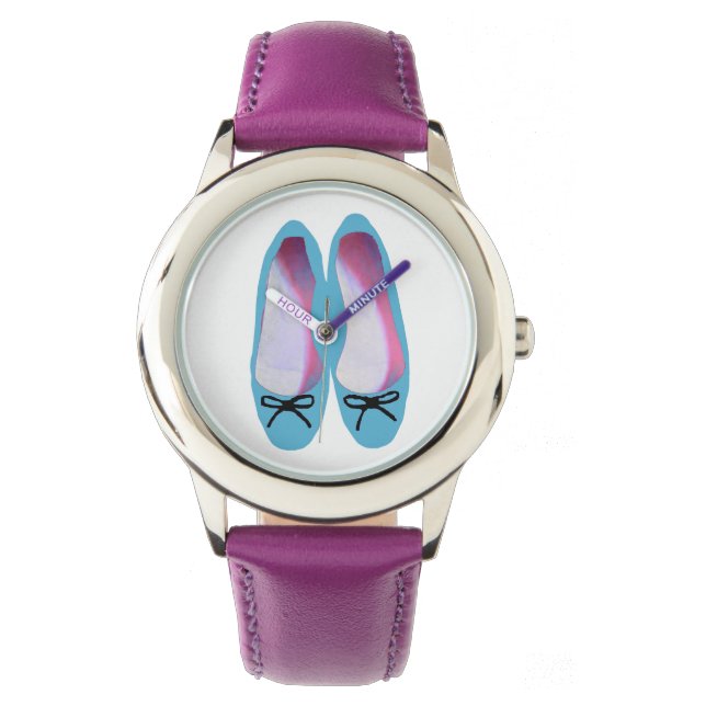 Reloj De Pulsera Zapatos azules (Anverso)