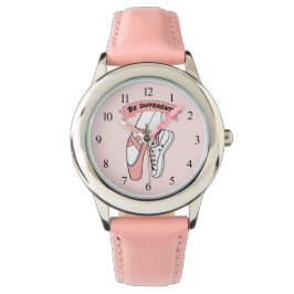Reloj De Pulsera Zapatos de ballet rosa