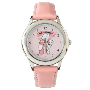 Reloj De Pulsera Zapatos de ballet rosa