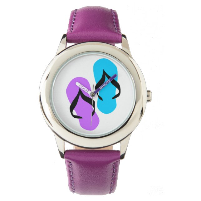 Reloj De Pulsera Zapatos de verano - Ver (Anverso)