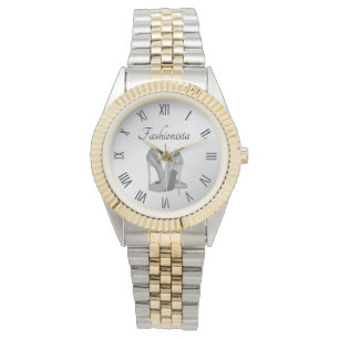 Reloj De Pulsera Zapatos del tacón alto del fashionista