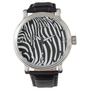 Reloj De Pulsera Zebra Animalprint