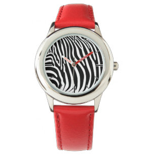 Reloj De Pulsera Zebra Animalprint