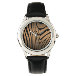 Reloj De Pulsera Zebra Brown