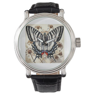 Reloj De Pulsera Zebra Swallowtail Butterfly 251024IREF205 - Waterc