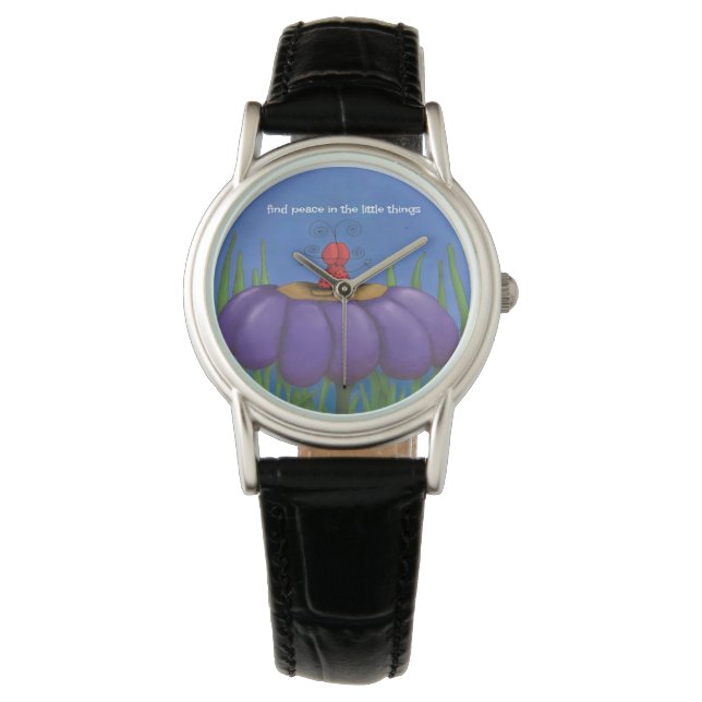 Reloj De Pulsera Zen Ladybug (Anverso)