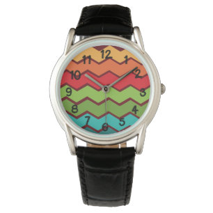 Reloj De Pulsera Zigzag de los años 1970