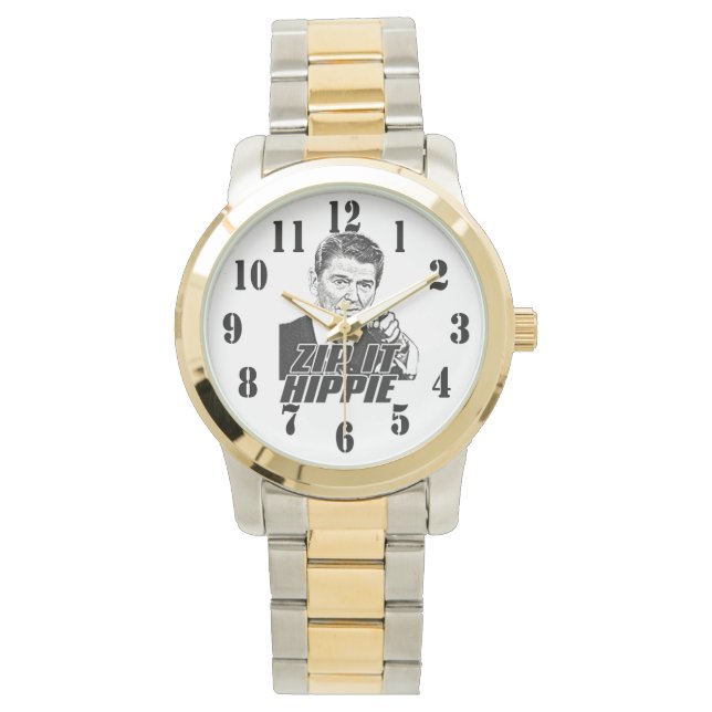 RELOJ DE PULSERA ZIP IT HIPPIE (Anverso)