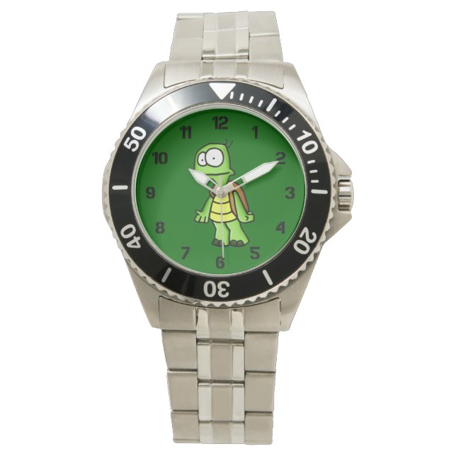 Reloj De Pulsera Zippy, la tortuga (Anverso)