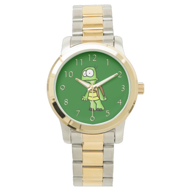 Reloj De Pulsera Zippy, la tortuga (Anverso)