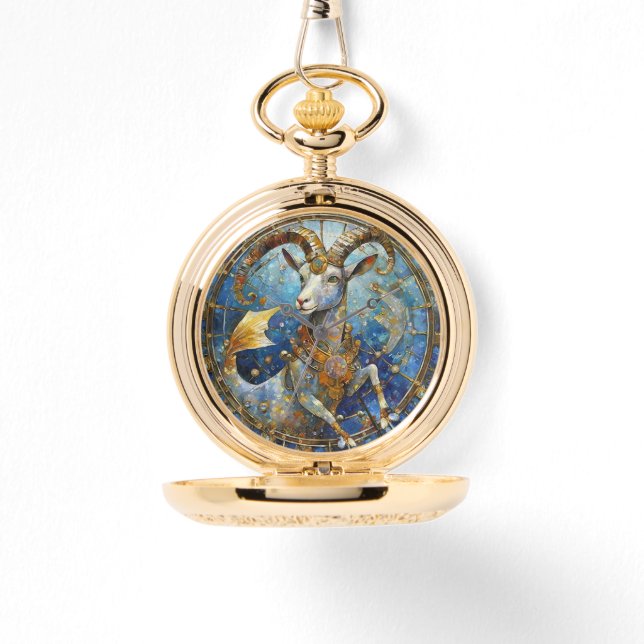 Reloj De Pulsera Zodiac - Capricornio (Anverso)