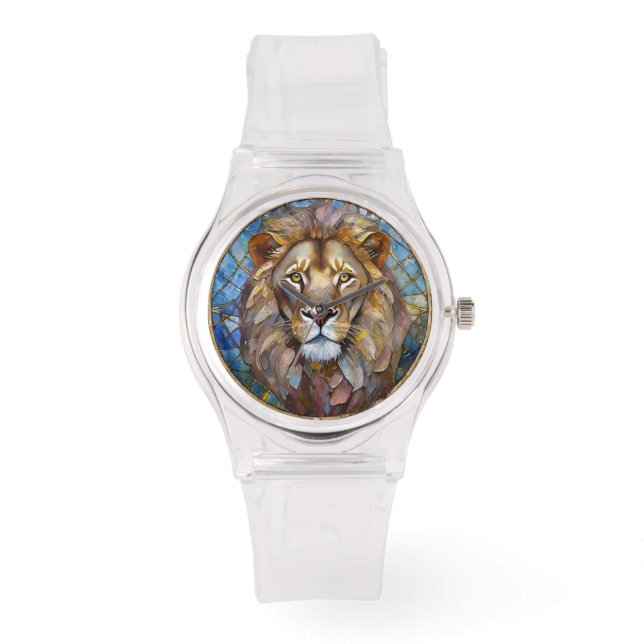 Reloj De Pulsera Zodiac - Leo el León (Anverso)