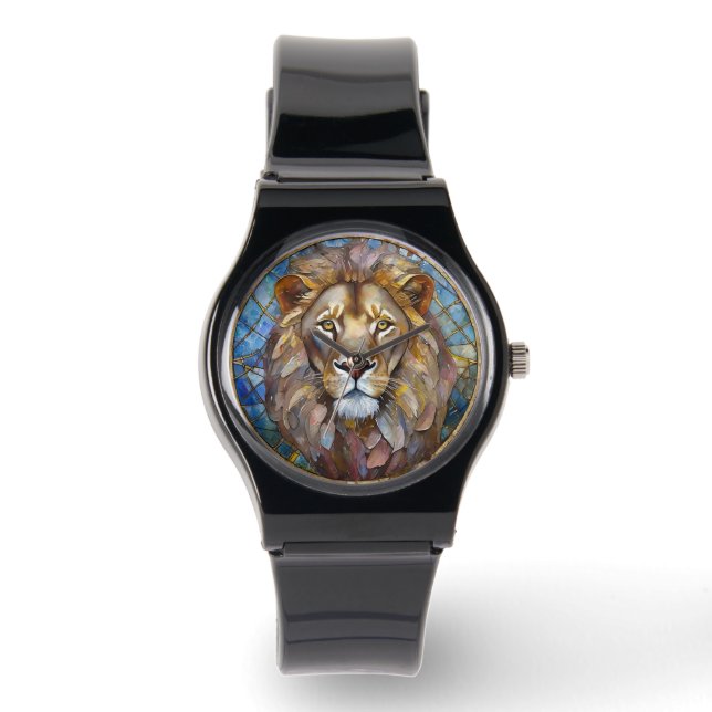 Reloj De Pulsera Zodiac - Leo el León (Anverso)