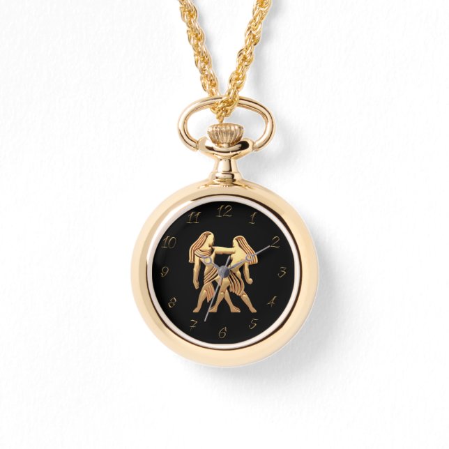 Reloj De Pulsera zodíaco Géminis (Anverso)