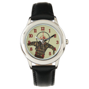 Reloj De Pulsera Zombi apuntado
