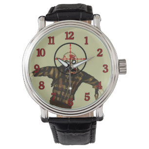 Reloj De Pulsera Zombi apuntado